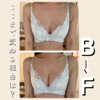 BカップからFカップへ　ここまで変わる理由は？