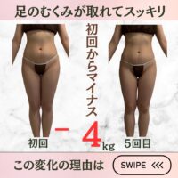 初回体験からー4キロ！